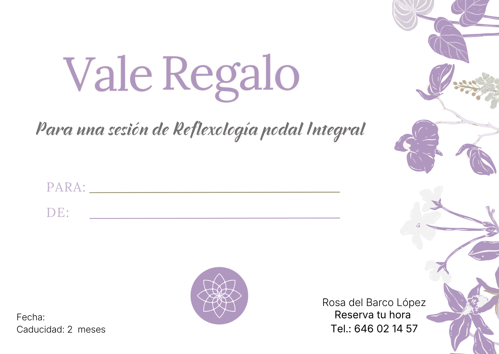 Tarjeta Regalo - Sesión de Reflexología - Imagen 5