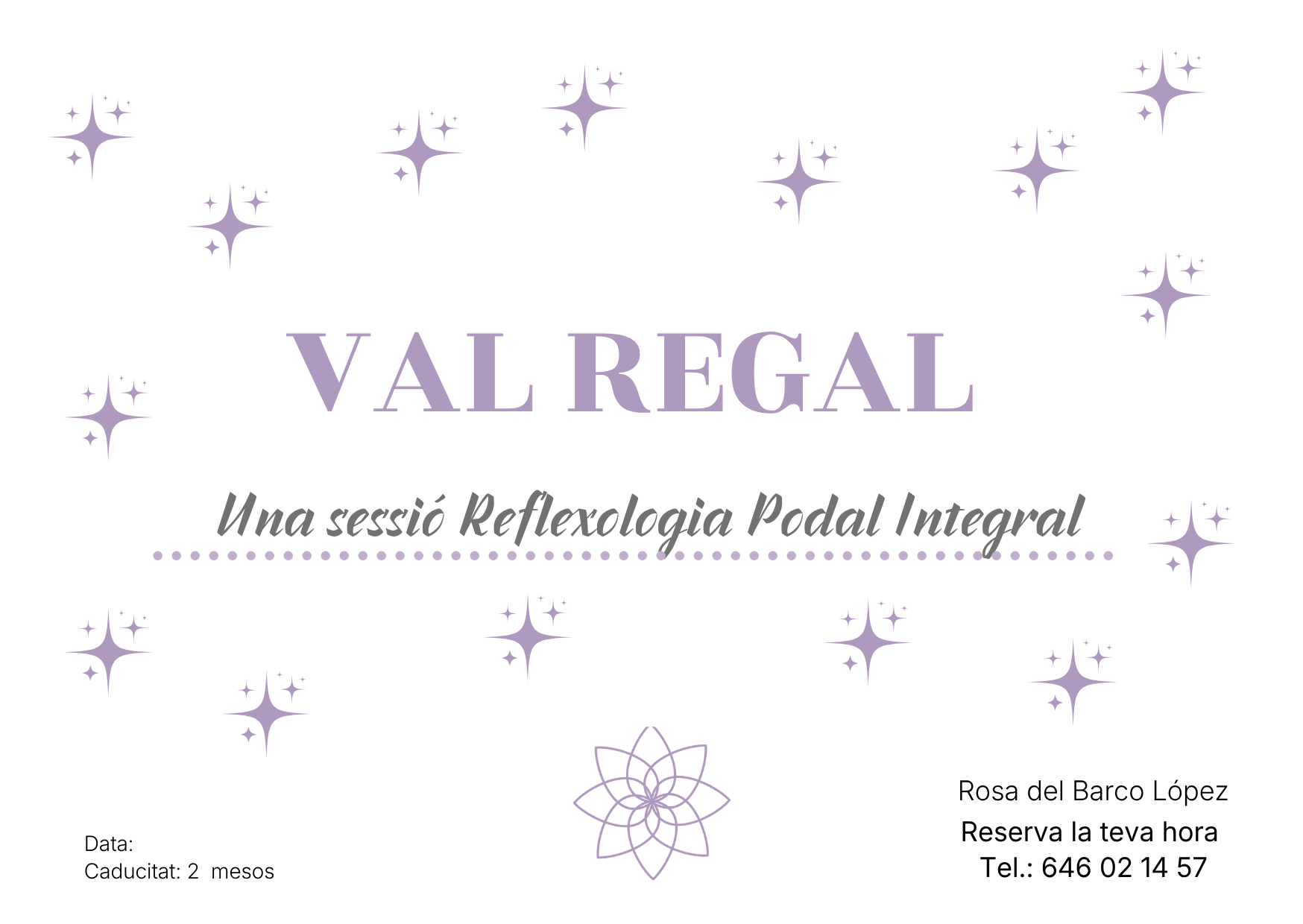 Tarjeta Regalo - Sesión de Reflexología - Imagen 2
